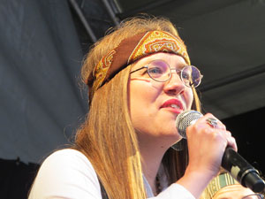 Festival A Capella 2018. Actuaci&oacute; de les Anxovetes & The Hanfris Quartet a la pla&ccedil;a de la Independ&egrave;ncia