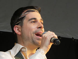 Festival A Capella 2018. Actuaci&oacute; de les Anxovetes & The Hanfris Quartet a la pla&ccedil;a de la Independ&egrave;ncia