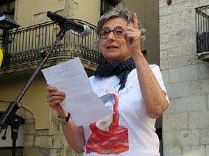 Encesa del foc a la pla&ccedil;a del Vi