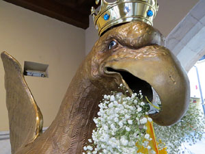 Encesa del foc a la pla&ccedil;a del Vi