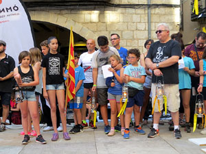 Encesa del foc a la pla&ccedil;a del Vi