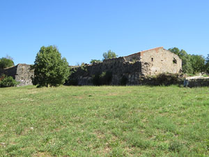 El castell de Montjuïc de Girona