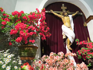 Temps de Flors 2018. Muntatges i instal&middot;lacions florals als diversos espais de l'Esgl&eacute;sia dels Dolors