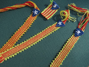 Festival Und&agrave;rius 2018. Trobada de puntaires a la pla&ccedil;a de Sant Feliu