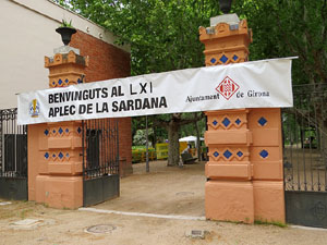 LXI Aplec de la Sardana a Girona, als Jardins de la Devesa