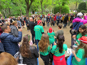 LXI Aplec de la Sardana a Girona, als Jardins de la Devesa