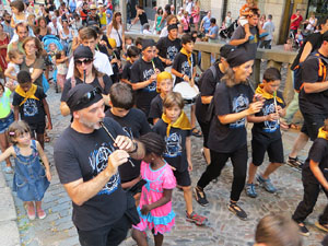 Inaguraci&oacute; oficial de la pla&ccedil;a de l'U d'octubre 2017 al barri del Mercadal
