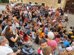 Inaguraci&oacute; oficial de la pla&ccedil;a de l'U d'octubre 2017 al barri del Mercadal