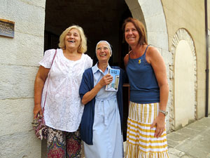 Festa Major de Sant Daniel 2018 - Cercavila des del mirador de Montorr&oacute; a la placeta d'entrada del Monestir de Sant Daniel