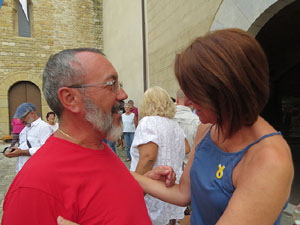 Festa Major de Sant Daniel 2018 - Cercavila des del mirador de Montorr&oacute; a la placeta d'entrada del Monestir de Sant Daniel