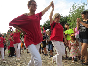 Festa Major de Sant Daniel 2018 - Cercavila des del mirador de Montorr&oacute; a la placeta d'entrada del Monestir de Sant Daniel