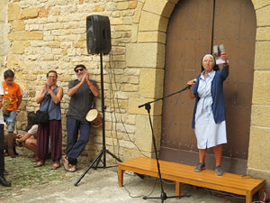 Festa Major de Sant Daniel 2018 - Cercavila des del mirador de Montorr&oacute; a la placeta d'entrada del Monestir de Sant Daniel