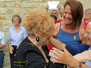 Festa Major de Sant Daniel 2018 - Cercavila des del mirador de Montorr&oacute; a la placeta d'entrada del Monestir de Sant Daniel