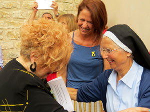 Festa Major de Sant Daniel 2018 - Cercavila des del mirador de Montorr&oacute; a la placeta d'entrada del Monestir de Sant Daniel