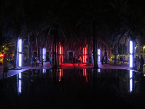 Festival Temps d'Art. Espectacle Cl&uacute;ster al Parc Central de Girona