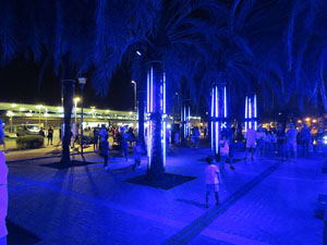 Festival Temps d'Art. Espectacle Cl&uacute;ster al Parc Central de Girona