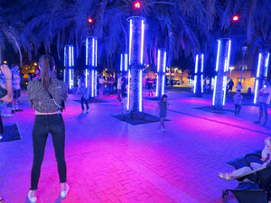 Festival Temps d'Art. Espectacle Cl&uacute;ster al Parc Central de Girona