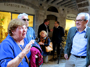 Centenari del xuixo. Descobriment d'una placa commemorativa a la Cort Reial de Girona