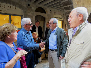 Centenari del xuixo. Descobriment d'una placa commemorativa a la Cort Reial de Girona