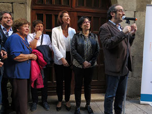 Centenari del xuixo. Descobriment d'una placa commemorativa a la Cort Reial de Girona
