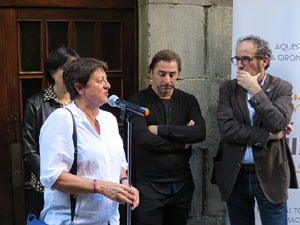 Centenari del xuixo. Descobriment d'una placa commemorativa a la Cort Reial de Girona