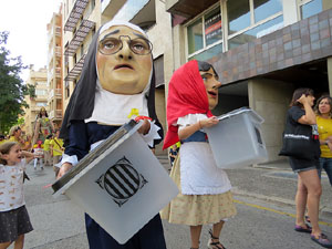 Commemoració de l'1-O al Col·legi Verd