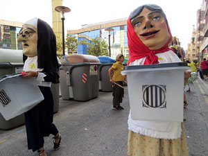 Commemoració de l'1-O al Col·legi Verd