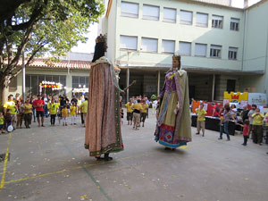 Commemoraci&oacute; de l'1-O al Col&middot;legi Verd