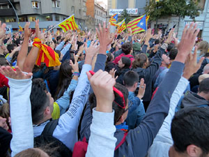 Concentraci&oacute; per l'1-O davant la subdelegaci&oacute; del Gobierno a Jaume I
