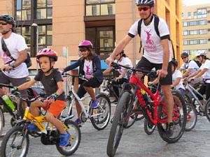 56a Festa del Pedal del GEiEG a la pla&ccedil;a de l'U d'octubre de 2017