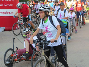 56a Festa del Pedal del GEiEG a la pla&ccedil;a de l'U d'octubre de 2017