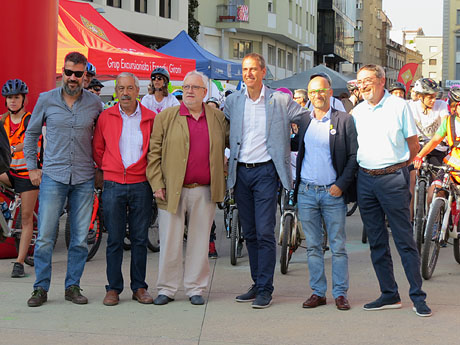 56a Festa del Pedal del GEiEG a la plaça de l'U d'octubre de 2017
