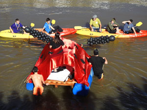 Fires 2018. 7a. Baixada d'Andròmines pel riu Onyar del segle XXI