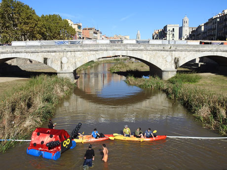 Fires 2018. 7a. Baixada d'Andròmines pel riu Onyar del segle XXI