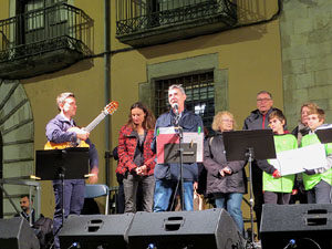 Fires 2018. Tradicional cantada d'havaneres a les escales de la Catedral pel grup Terra Endins