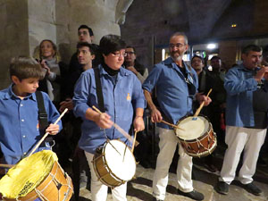Fires 2018. Els Castells de Vigília al monestir de Sant Pere de Galligants, amb els Marrecs de Salt i la Colla Castellera Esperxats