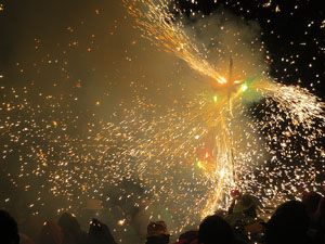 Fires 2018. El correfoc amb els Diables de l'Onyar