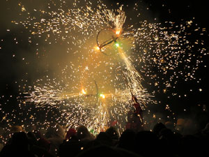 Fires 2018. El correfoc amb els Diables de l'Onyar