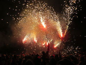 Fires 2018. El correfoc amb els Diables de l'Onyar
