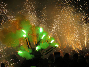 Fires 2018. El correfoc amb els Diables de l'Onyar