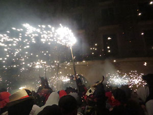 Fires 2018. El correfoc amb els Diables de l'Onyar
