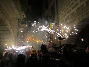 Fires 2018. El correfoc amb els Diables de l'Onyar