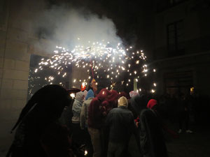 Fires 2018. El correfoc amb els Diables de l'Onyar