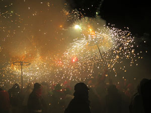 Fires 2018. El correfoc amb els Diables de l'Onyar