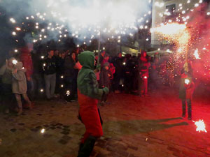 Fires 2018. Correfoc dels Trons de l'Onyar