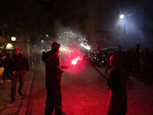 Fires 2018. Correfoc dels Trons de l'Onyar