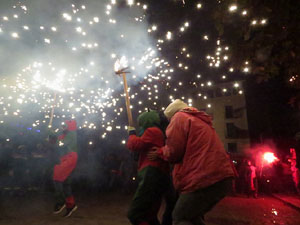 Fires 2018. Correfoc dels Trons de l'Onyar