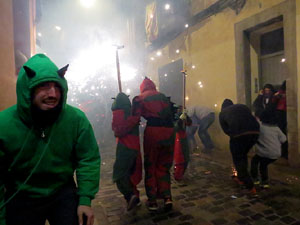 Fires 2018. Correfoc dels Trons de l'Onyar
