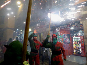 Fires 2018. Correfoc dels Trons de l'Onyar