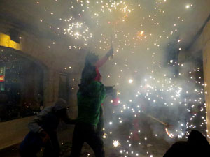 Fires 2018. Correfoc dels Trons de l'Onyar